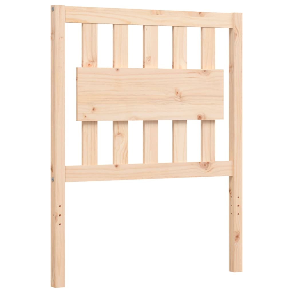Bed Frame without Mattress Small Single Solid Wood