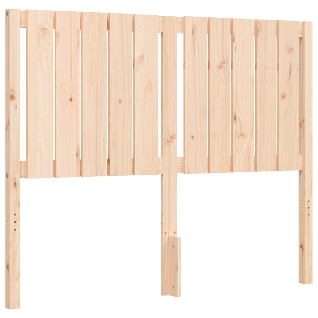Bed Frame without Mattress 120x200 cm Solid Wood