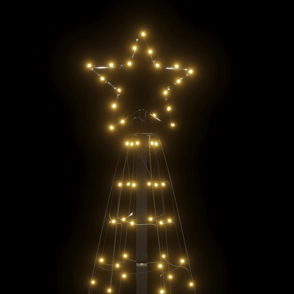 LED Christmas Tree with Spikes 220 LEDs Warm White 180 cm