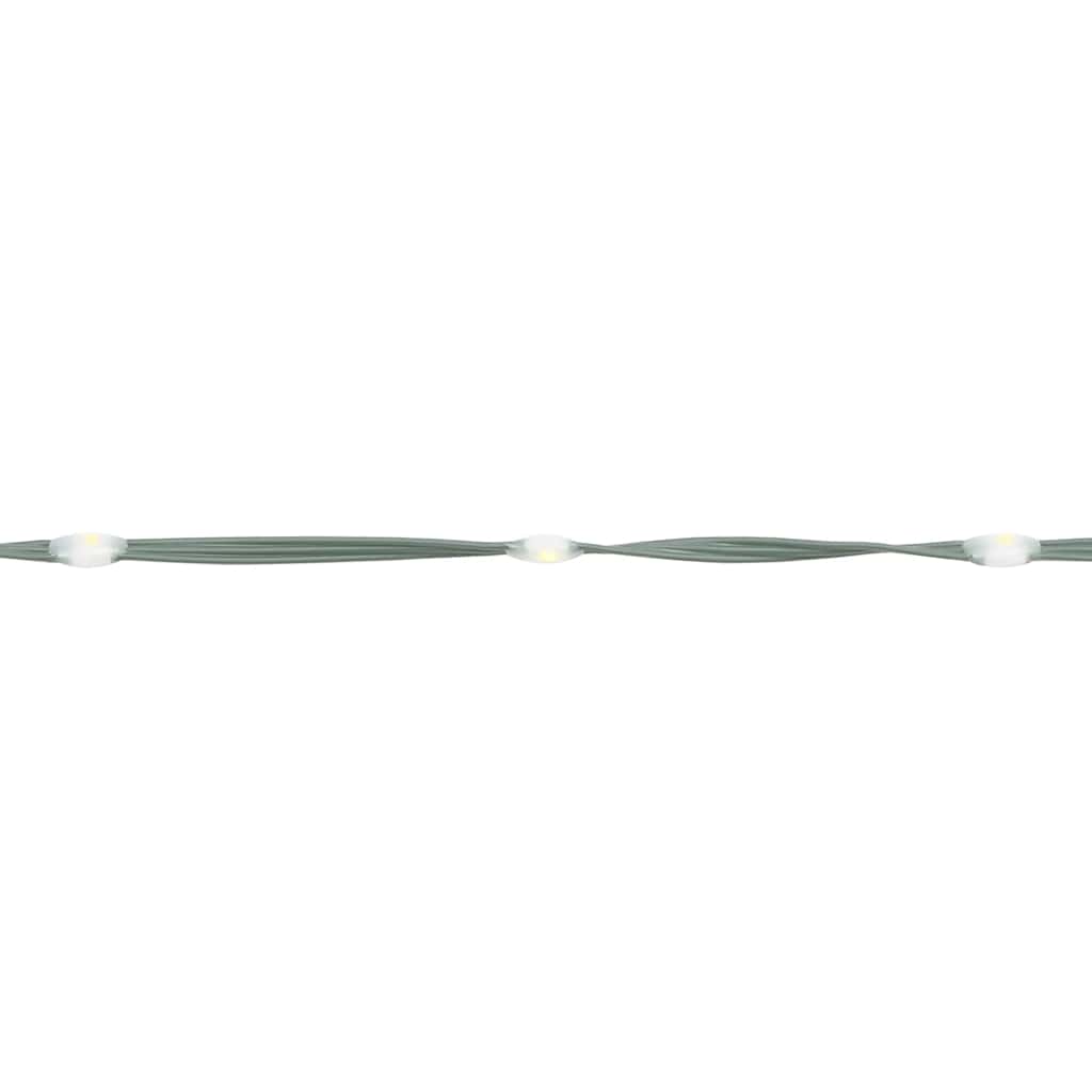 LED Christmas Tree with Spikes 220 LEDs Warm White 180 cm
