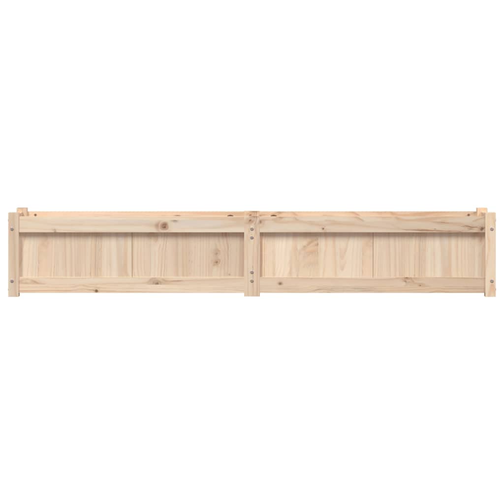 Garden Planters 2 pcs Solid Wood Pine