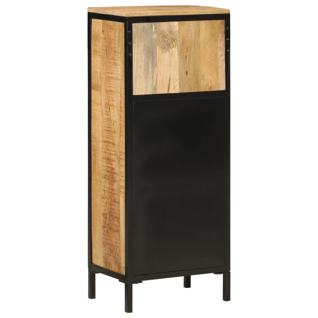 Bathroom Cabinet 40x27x90 cm Solid Wood Mango and Iron