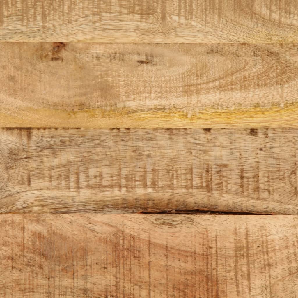 Bed Cabinet 40x30x52.5 cm Solid Rough Wood Mango