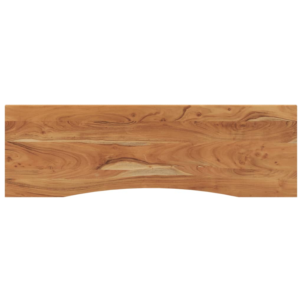 Desk Top 160x50x2.5 cm Rectangular Solid Wood Acacia
