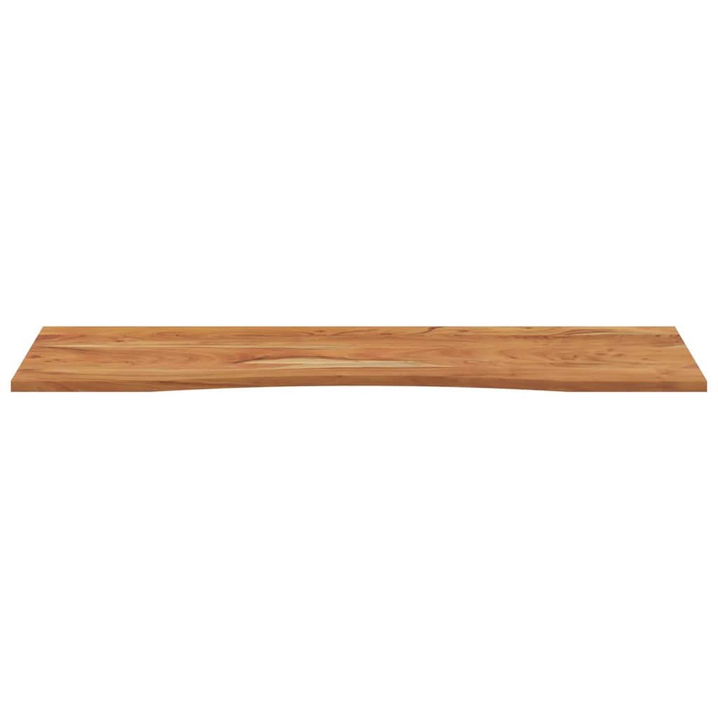 Desk Top 160x50x2.5 cm Rectangular Solid Wood Acacia