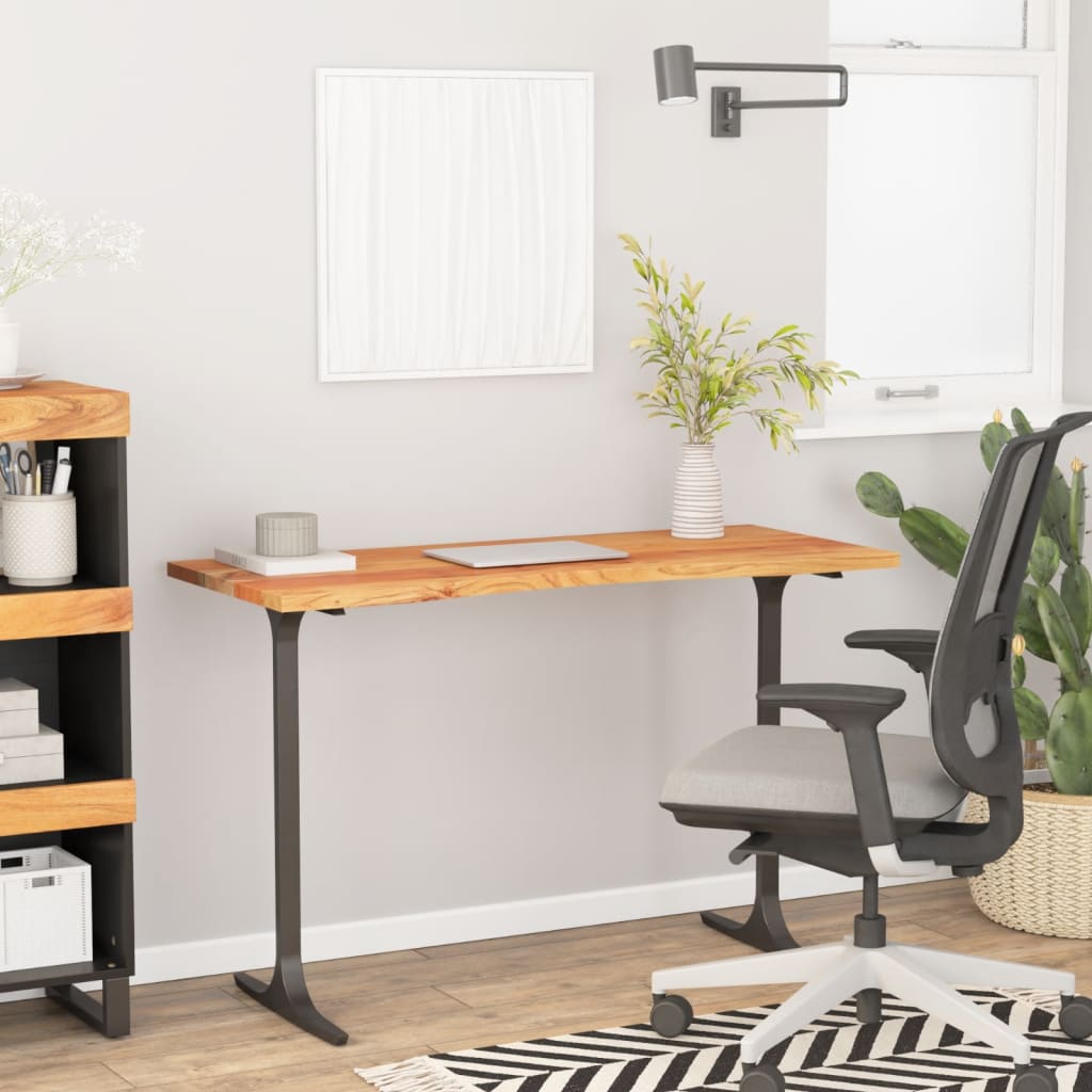 Desk Top 120x60x2.5 cm Rectangular Solid Wood Acacia