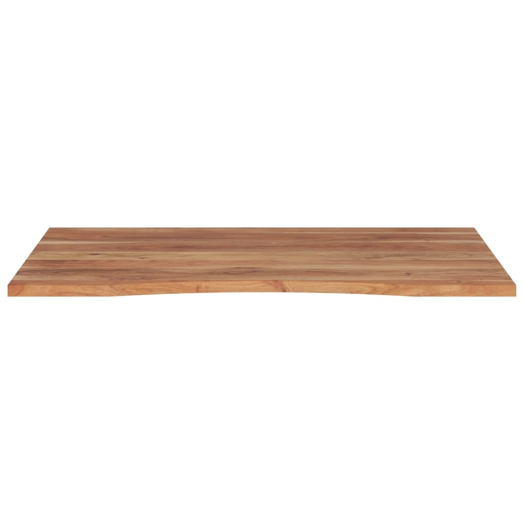 Desk Top 100x80x2.5 cm Rectangular Solid Wood Acacia