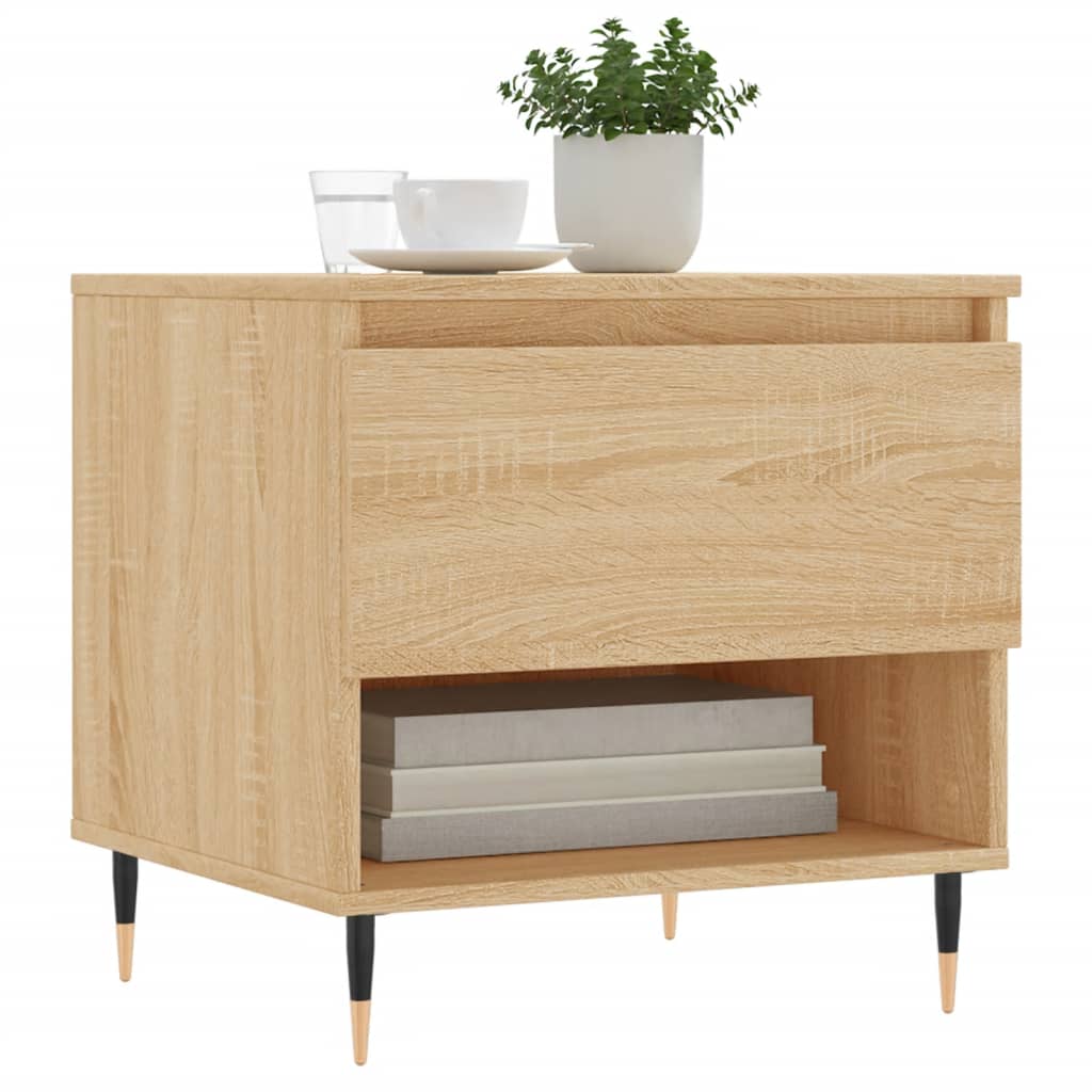Coffee Tables 2 pcs Sonoma Oak 50x46x50 cm Engineered Wood