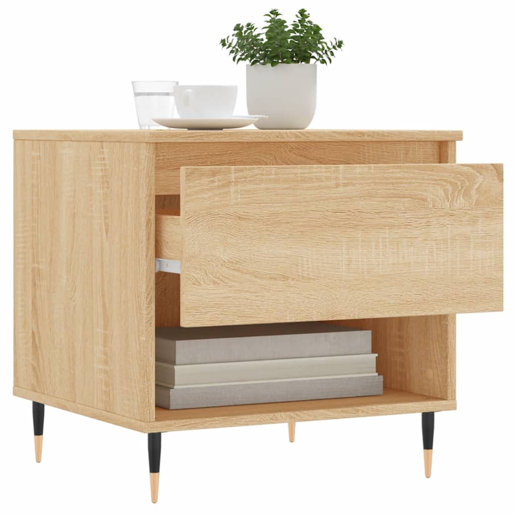 Coffee Tables 2 pcs Sonoma Oak 50x46x50 cm Engineered Wood