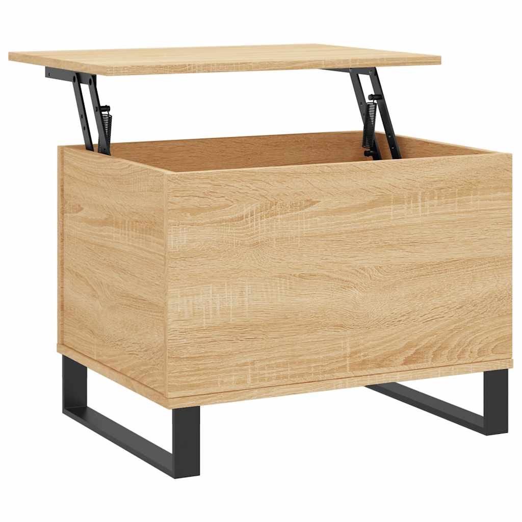 Coffee Table Sonoma Oak 60x44.5x45 cm Engineered Wood