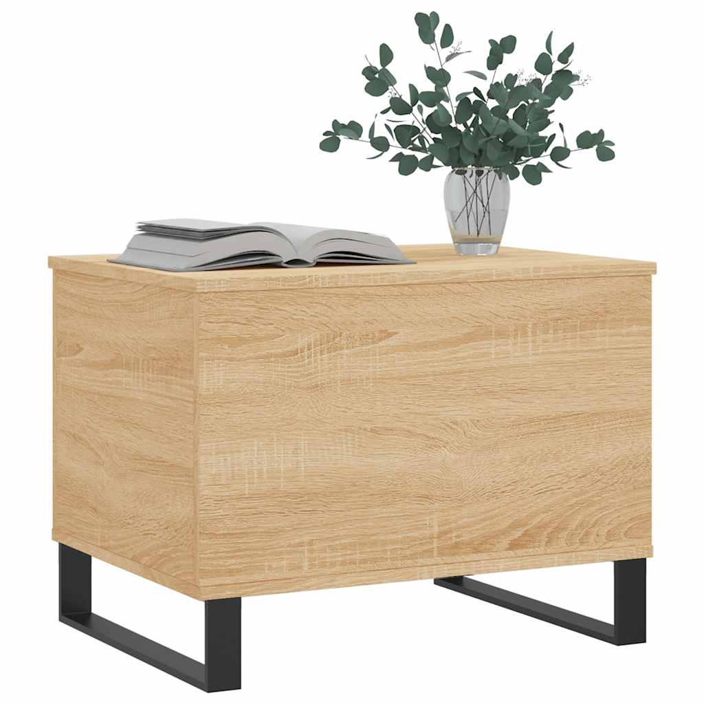 Coffee Table Sonoma Oak 60x44.5x45 cm Engineered Wood