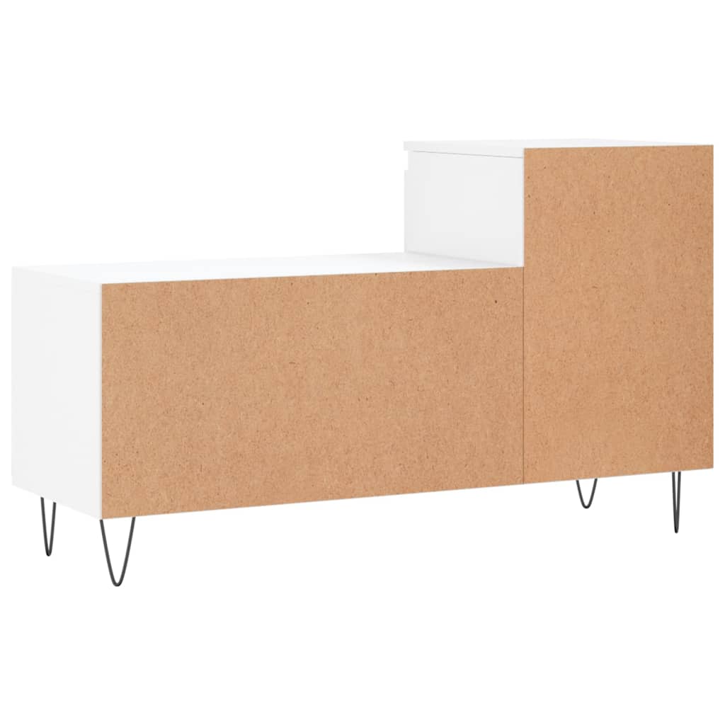 Shoe Cabinet White 102x36x60 cm Engineered Wood