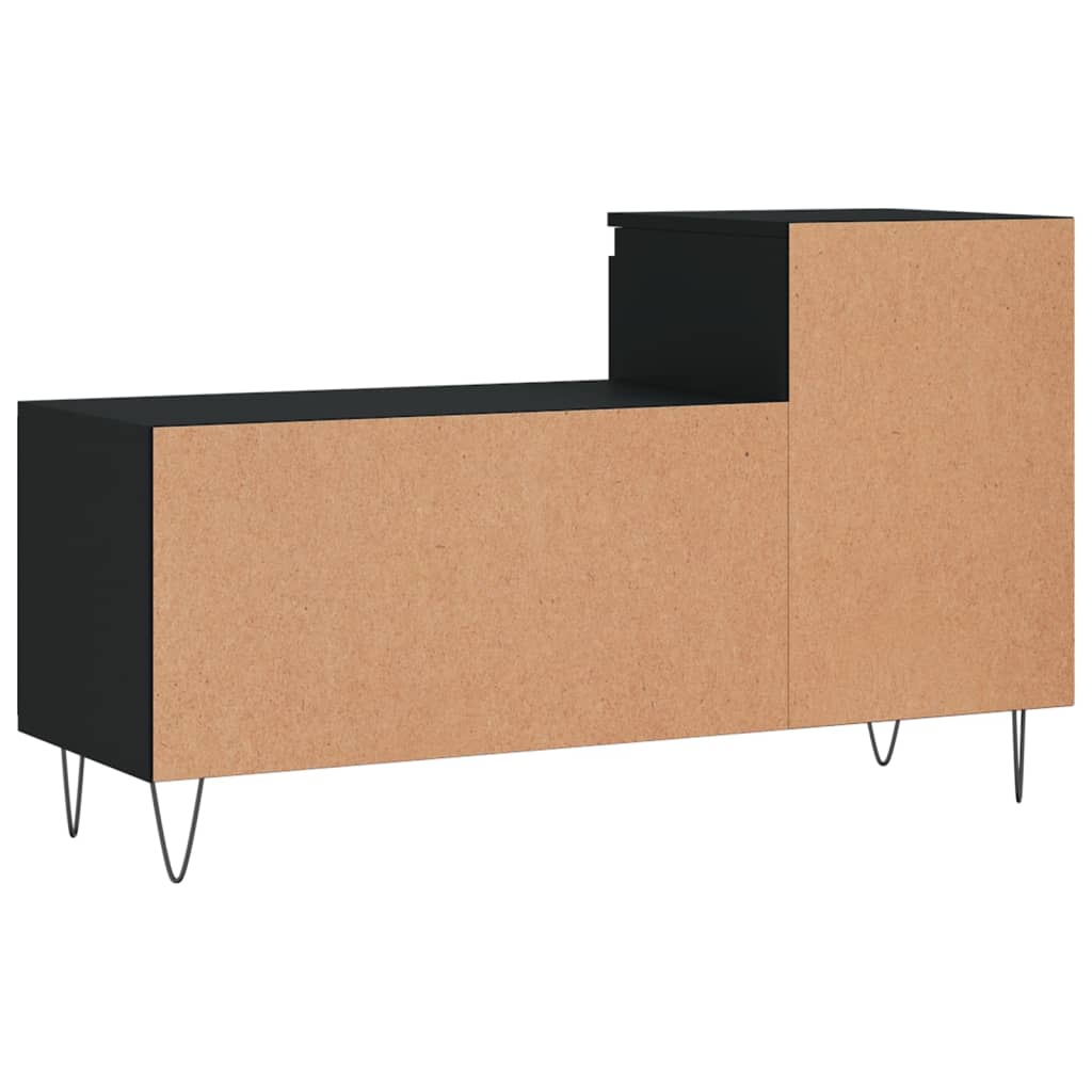 Shoe Cabinet Black 102x36x60 cm Engineered Wood