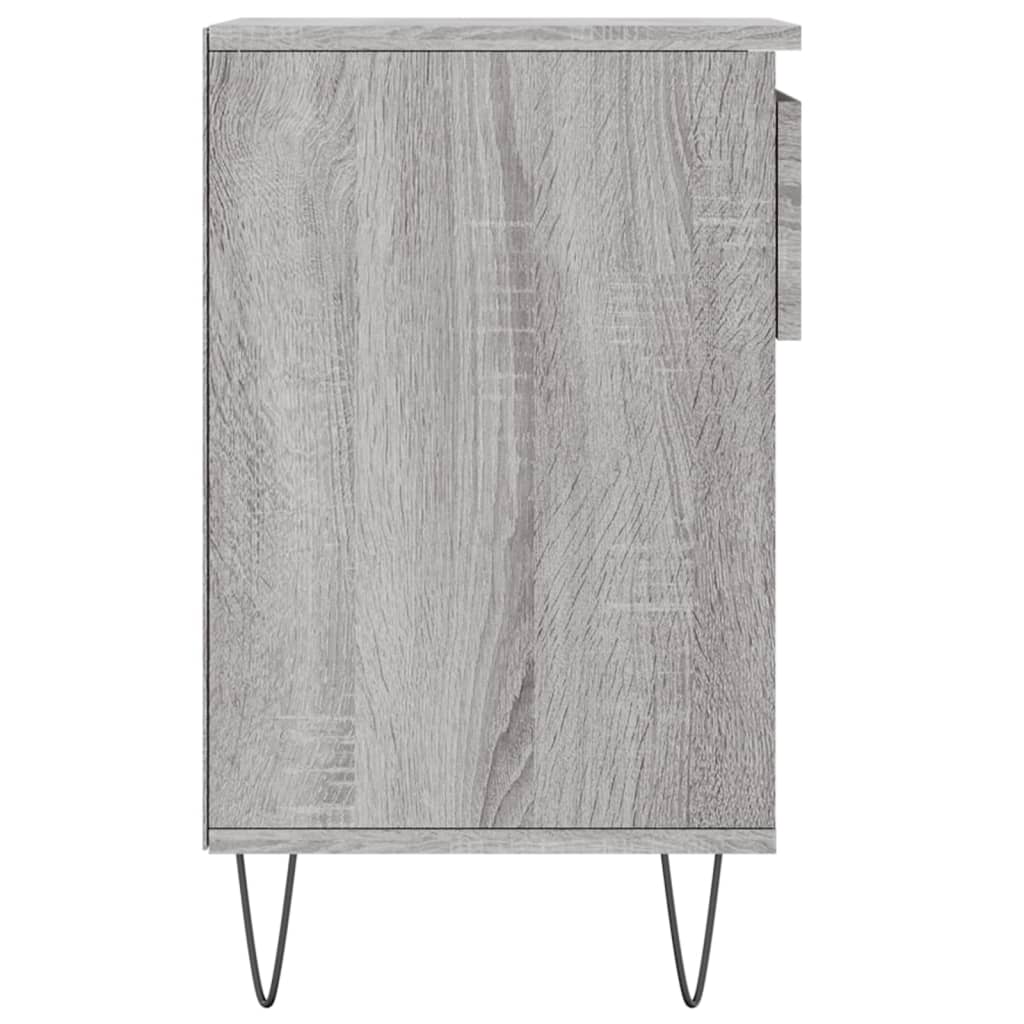 Shoe Cabinet Grey Sonoma 102x36x60 cm Engineered Wood
