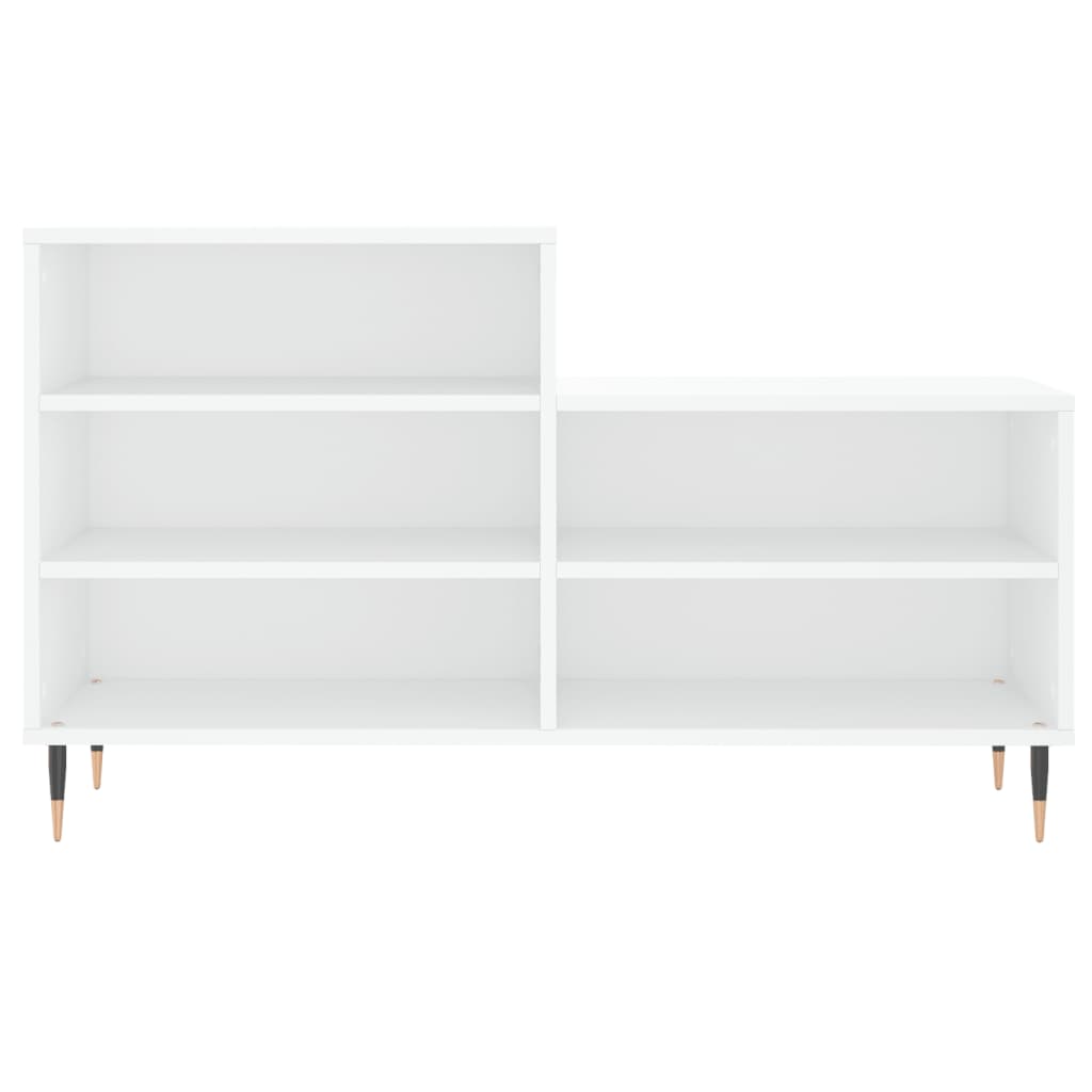 Shoe Cabinet White 102x36x60 cm Engineered Wood