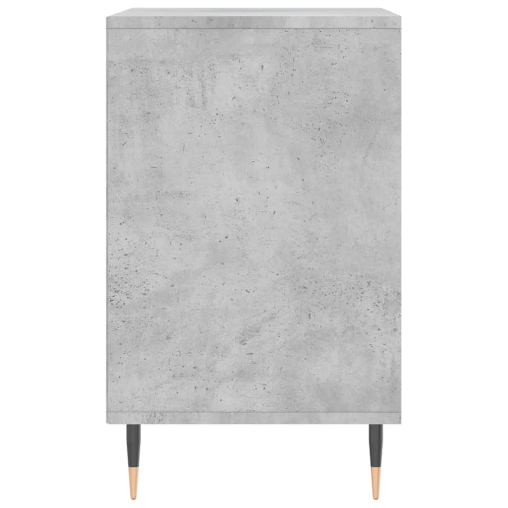 Shoe Cabinet Concrete Grey 102x36x60 cm Engineered Wood