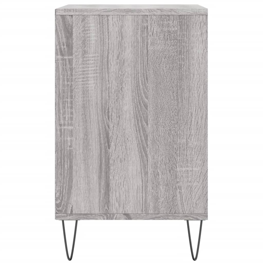 Shoe Cabinet Grey Sonoma 102x36x60 cm Engineered Wood