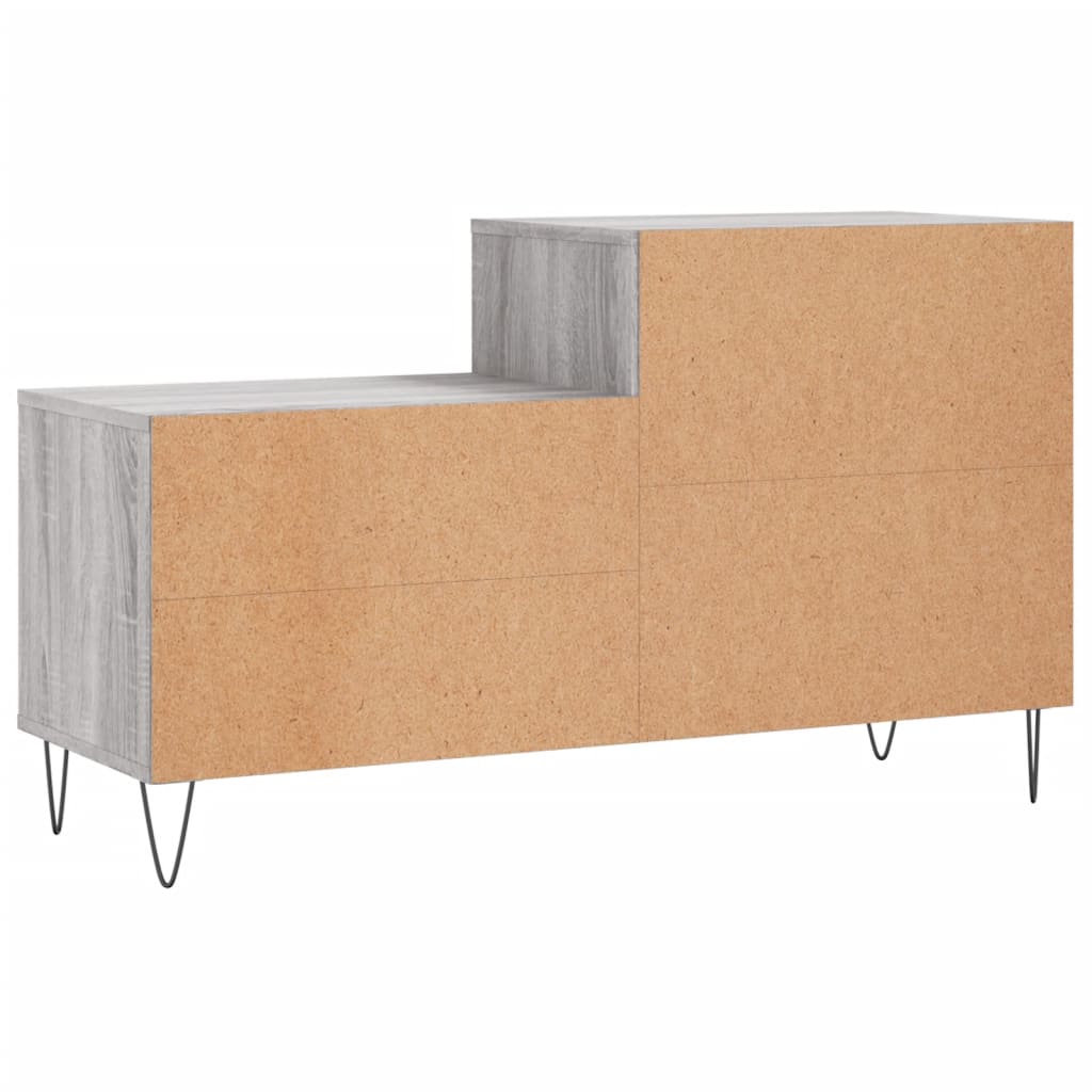 Shoe Cabinet Grey Sonoma 102x36x60 cm Engineered Wood