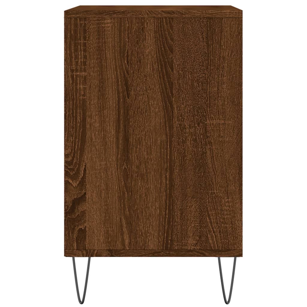 Shoe Cabinet Brown Oak 102x36x60 cm Engineered Wood