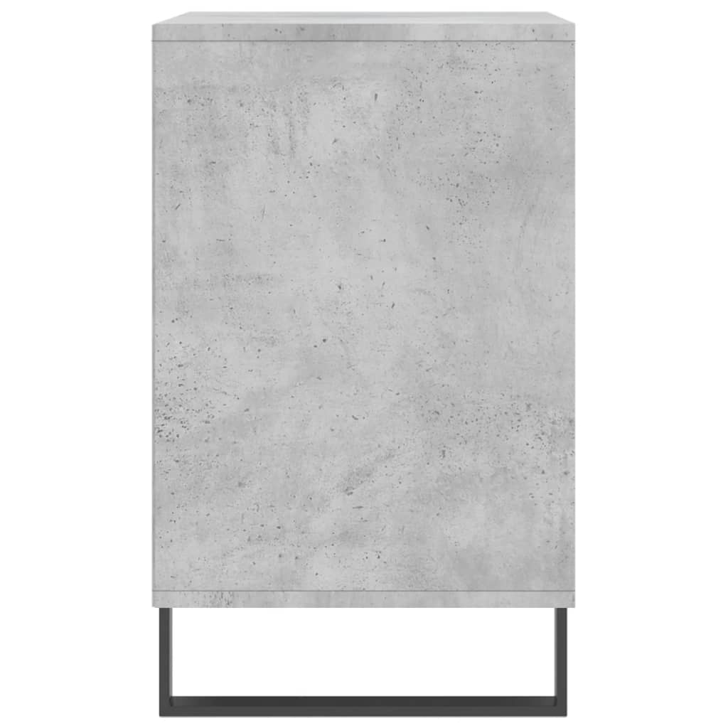 Shoe Cabinet Concrete Grey 102x36x60 cm Engineered Wood