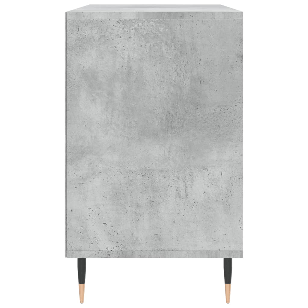 Shoe Cabinet Concrete Grey 102x36x60 cm Engineered Wood