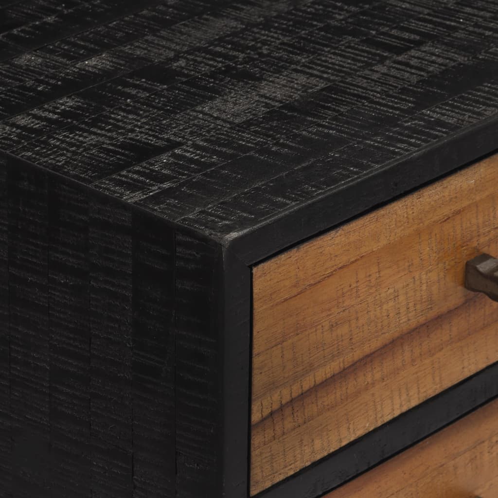 Console Table with Drawers 116x30x76 cm Solid Reclaimed Teak