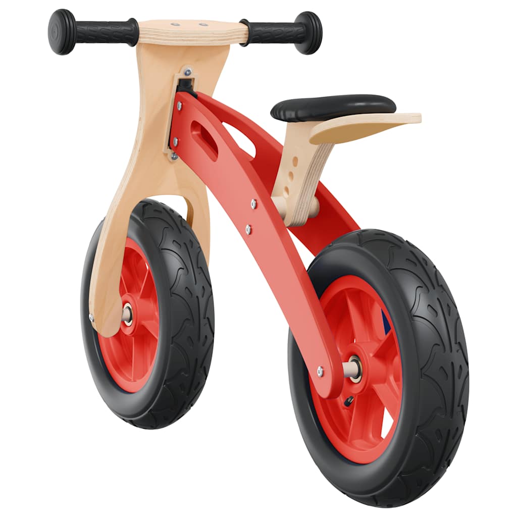 Balance Bike for Children with Air Tyres Red