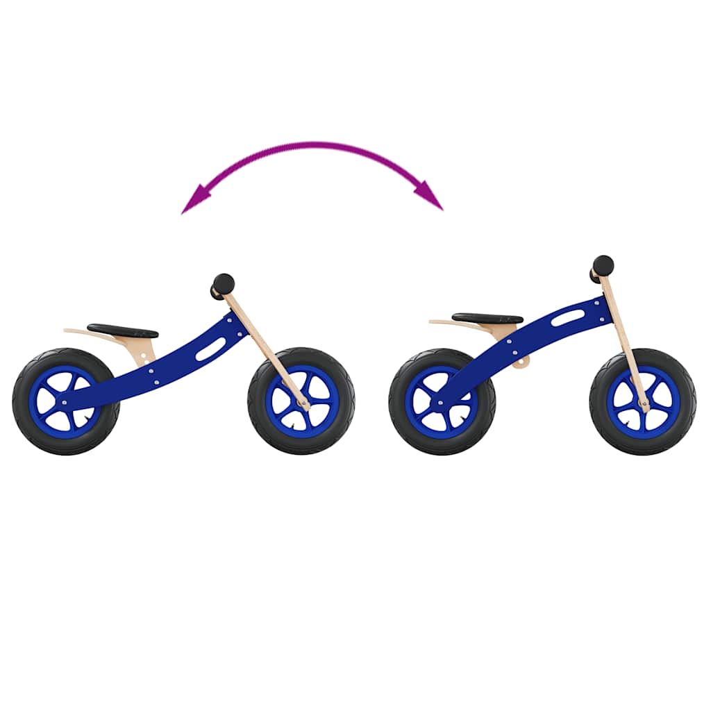 Balance Bike for Children with Air Tyres Blue