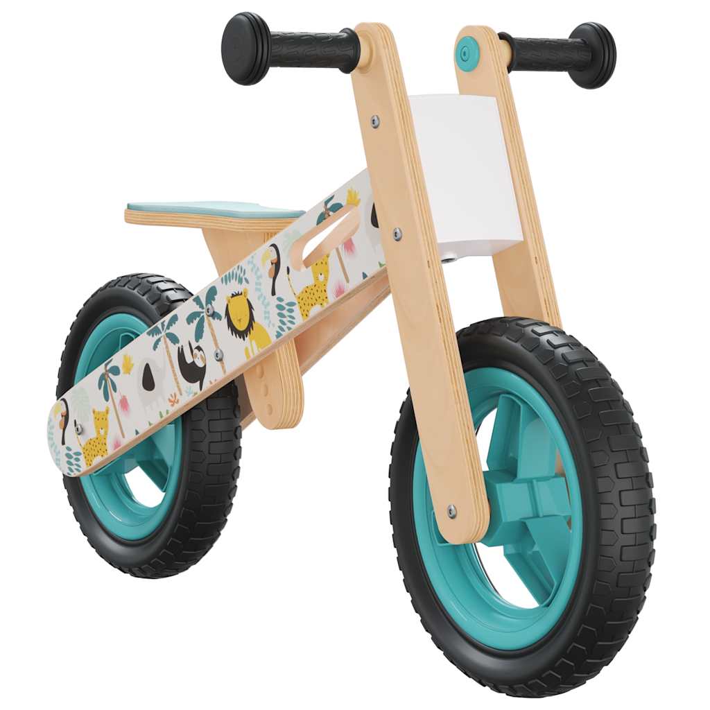Balance Bike for Children Blue Printed