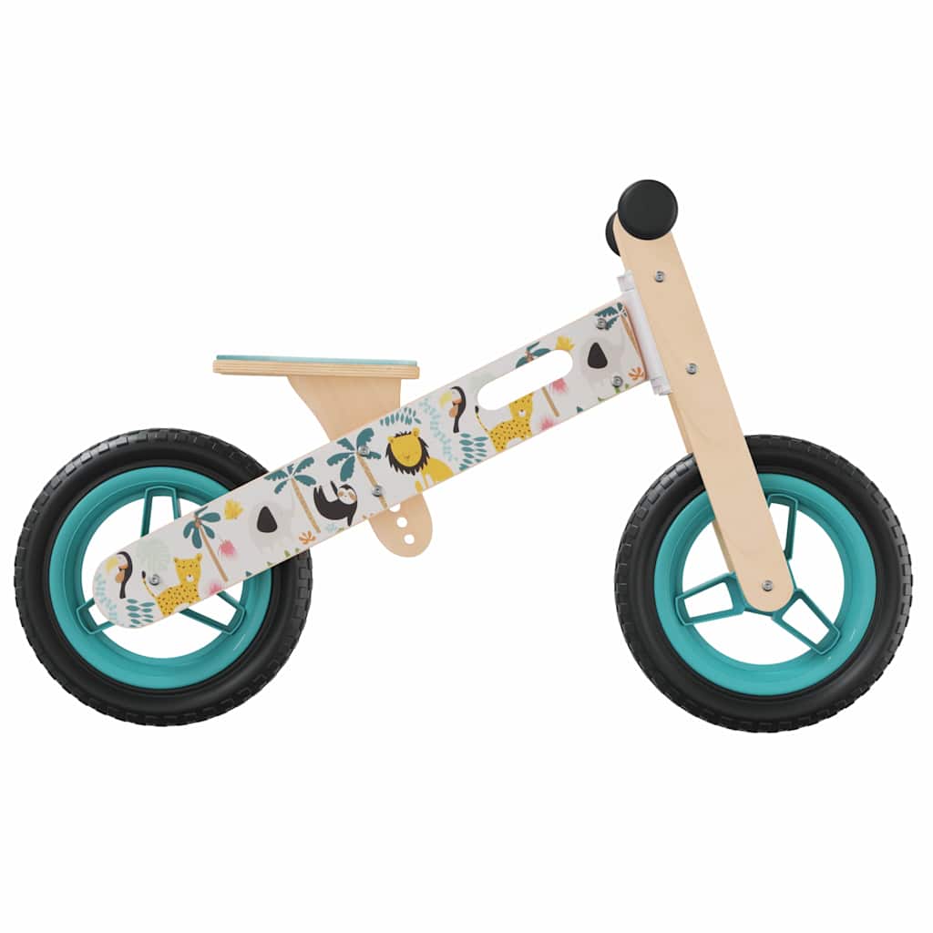 Balance Bike for Children Blue Printed