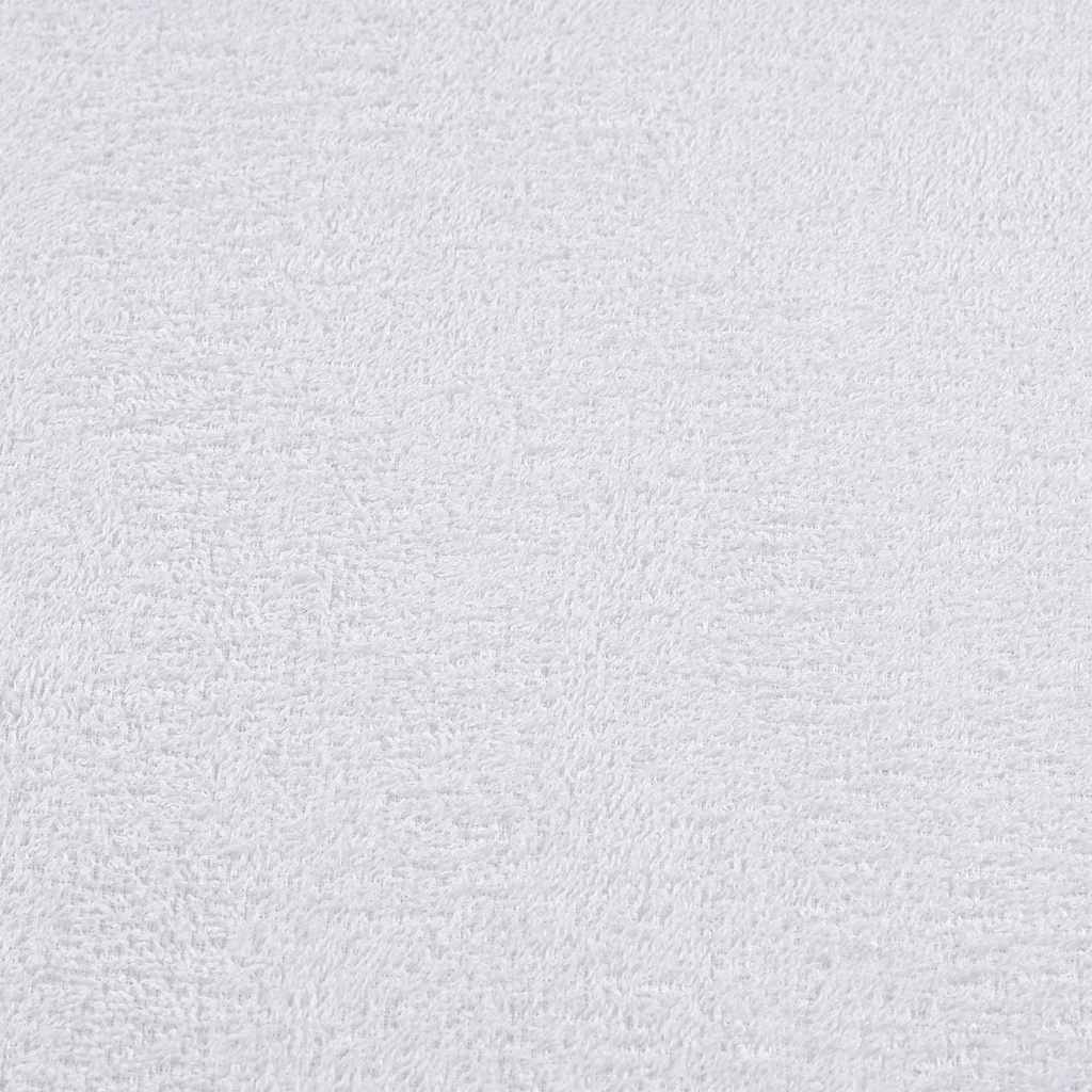 Hand Towels 50 pcs White 50x100 cm 360 gsm 100% Cotton