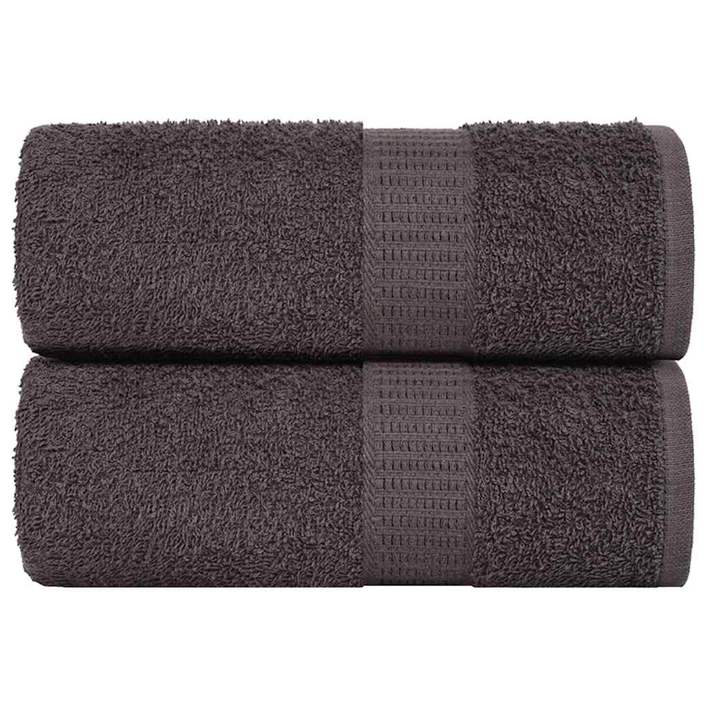 Wash Towels 2 pcs FROGN Anthracite 30x30 cm 100% Cotton