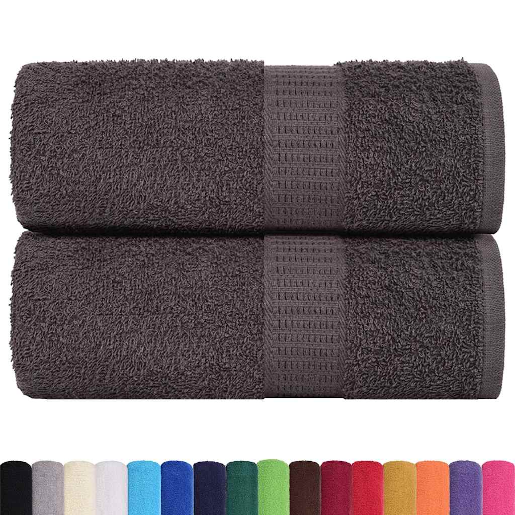 Wash Towels 2 pcs FROGN Anthracite 30x30 cm 100% Cotton