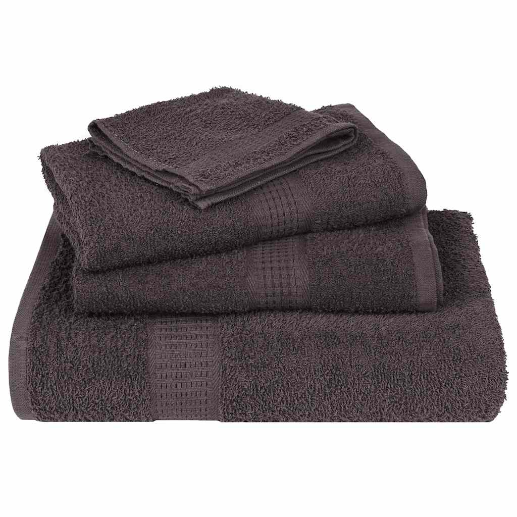 Wash Towels 10 pcs FROGN Anthracite 30x30 cm 100% Cotton