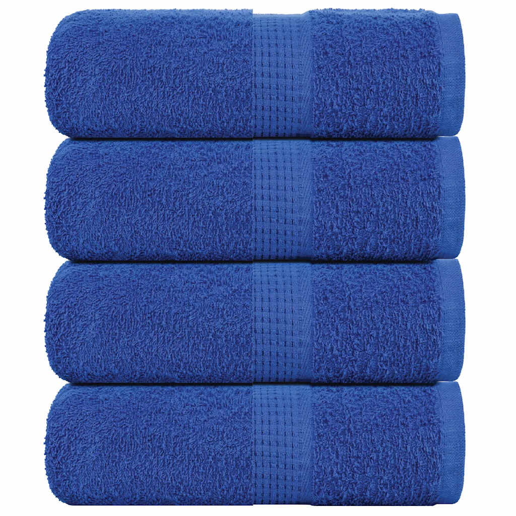 Wash Towels 4 pcs FROGN Blue 30x30 cm 100% Cotton