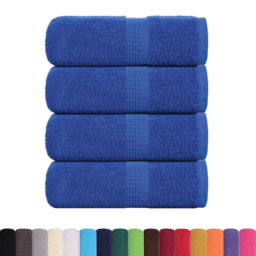 Wash Towels 4 pcs FROGN Blue 30x30 cm 100% Cotton