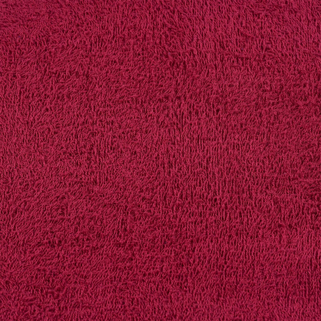 Towels 4 pcs Bordeaux 100x200 cm 360 gsm 100% Cotton