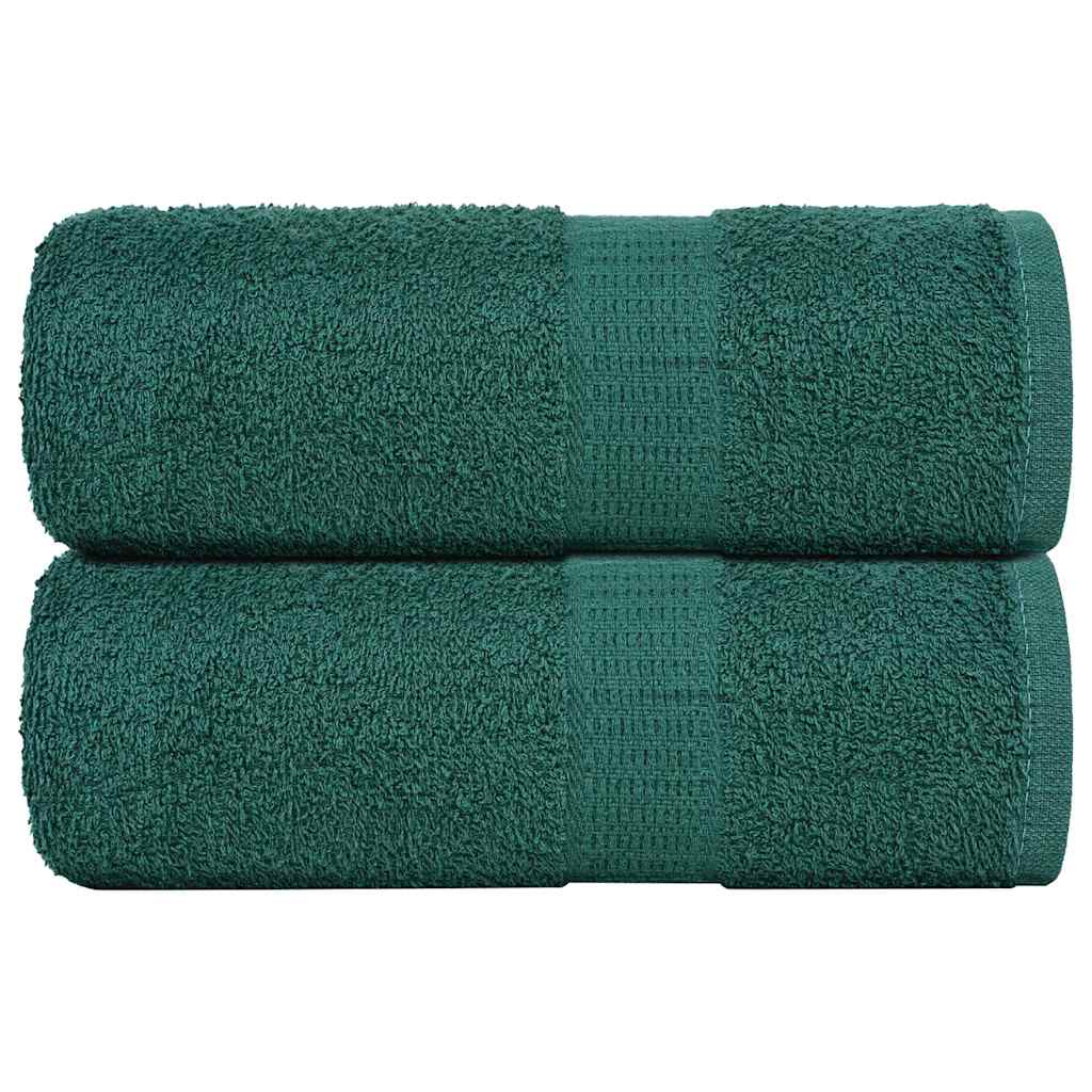 Wash Towels 2 pcs FROGN Green 30x30 cm 100% Cotton