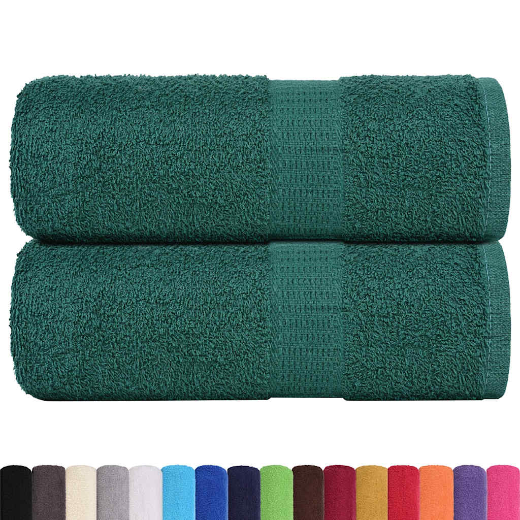 Wash Towels 2 pcs FROGN Green 30x30 cm 100% Cotton