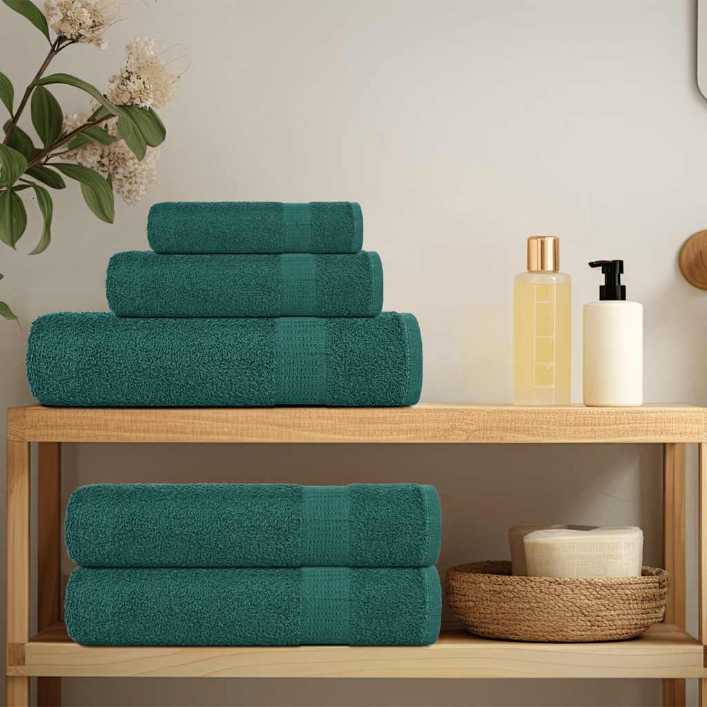 Wash Towels 10 pcs FROGN Green 30x30 cm 100% Cotton