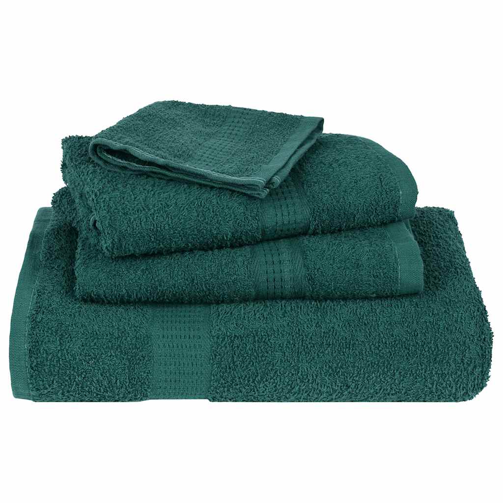 Wash Towels 10 pcs FROGN Green 30x30 cm 100% Cotton