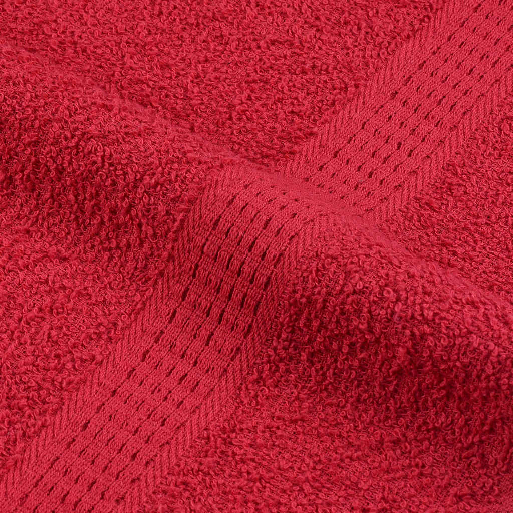 Wash Towels 10 pcs FROGN Red 30x30 cm 100% Cotton