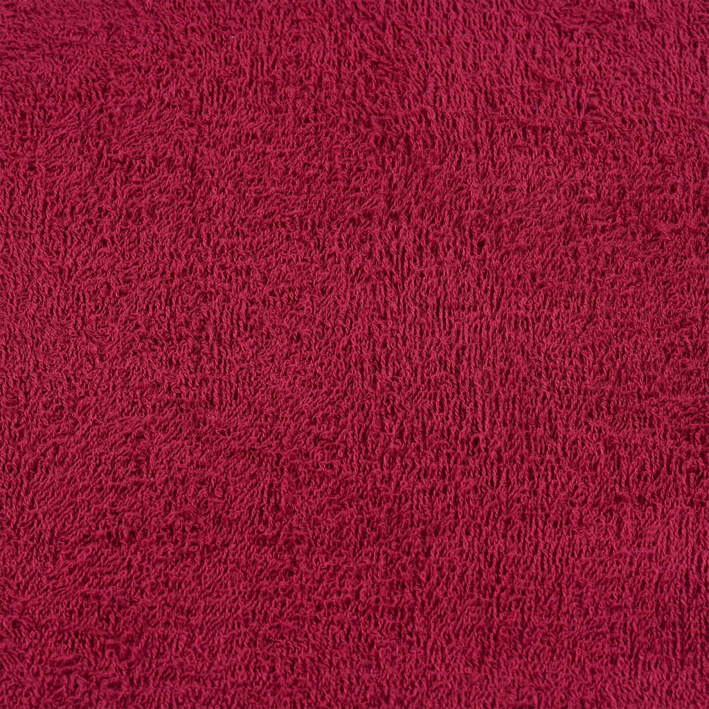 6 Piece Towel Set Bordeaux 360 gsm 100% Cotton