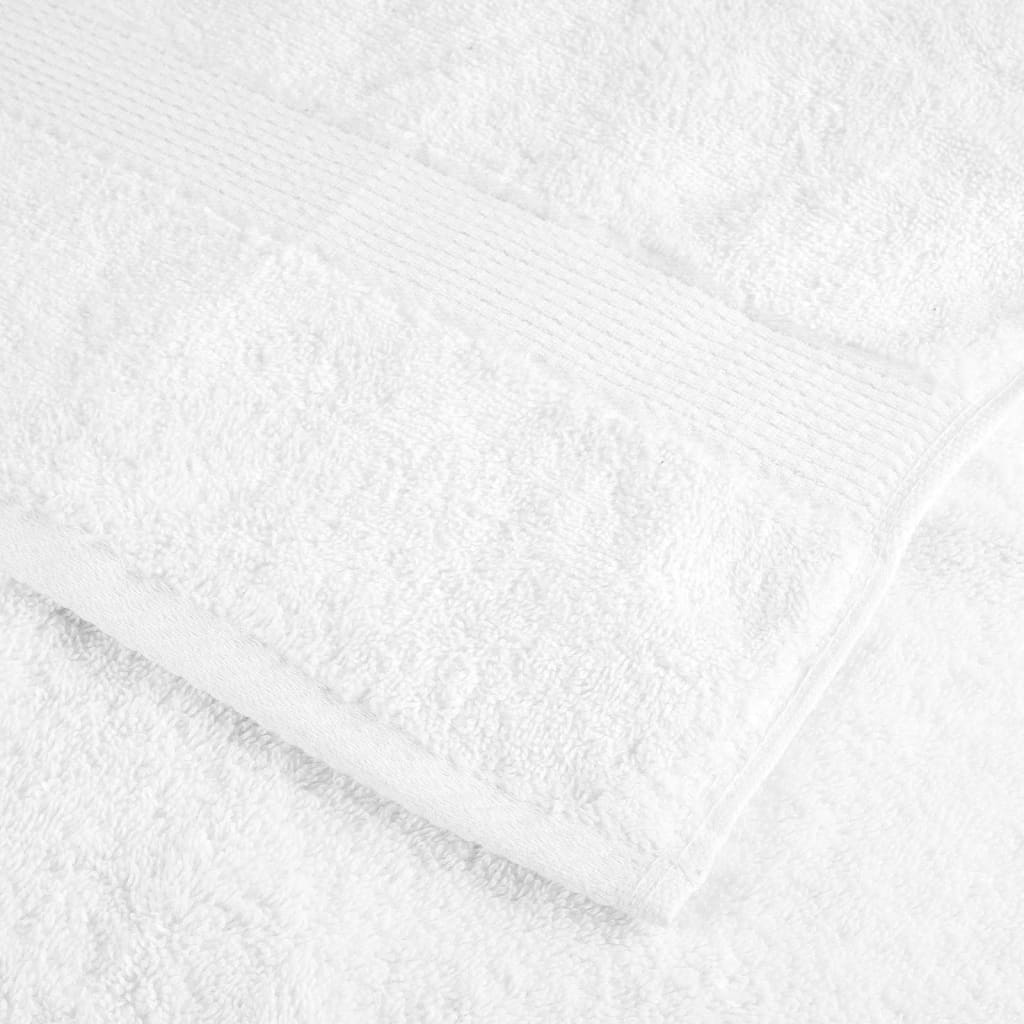 Premium Shower Towels SOLUND 4pcs White 70x140cm 600gsm