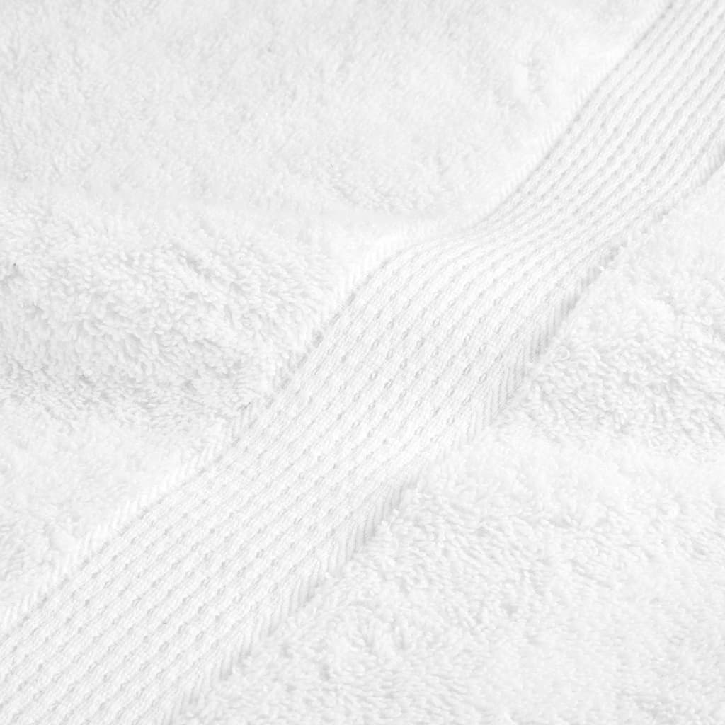 Premium Shower Towels SOLUND 4pcs White 70x140cm 600gsm