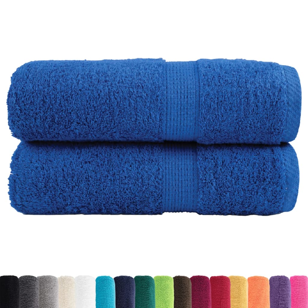 Premium Wash Towels SOLUND 2pcs Blue 30x30cm 600gsm