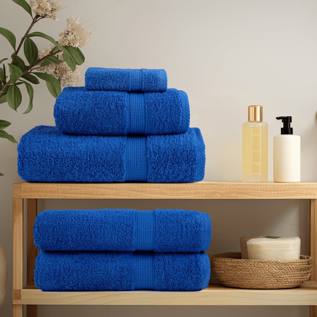 Premium Guest Towels SOLUND 2pcs Blue 30x50cm 600gsm