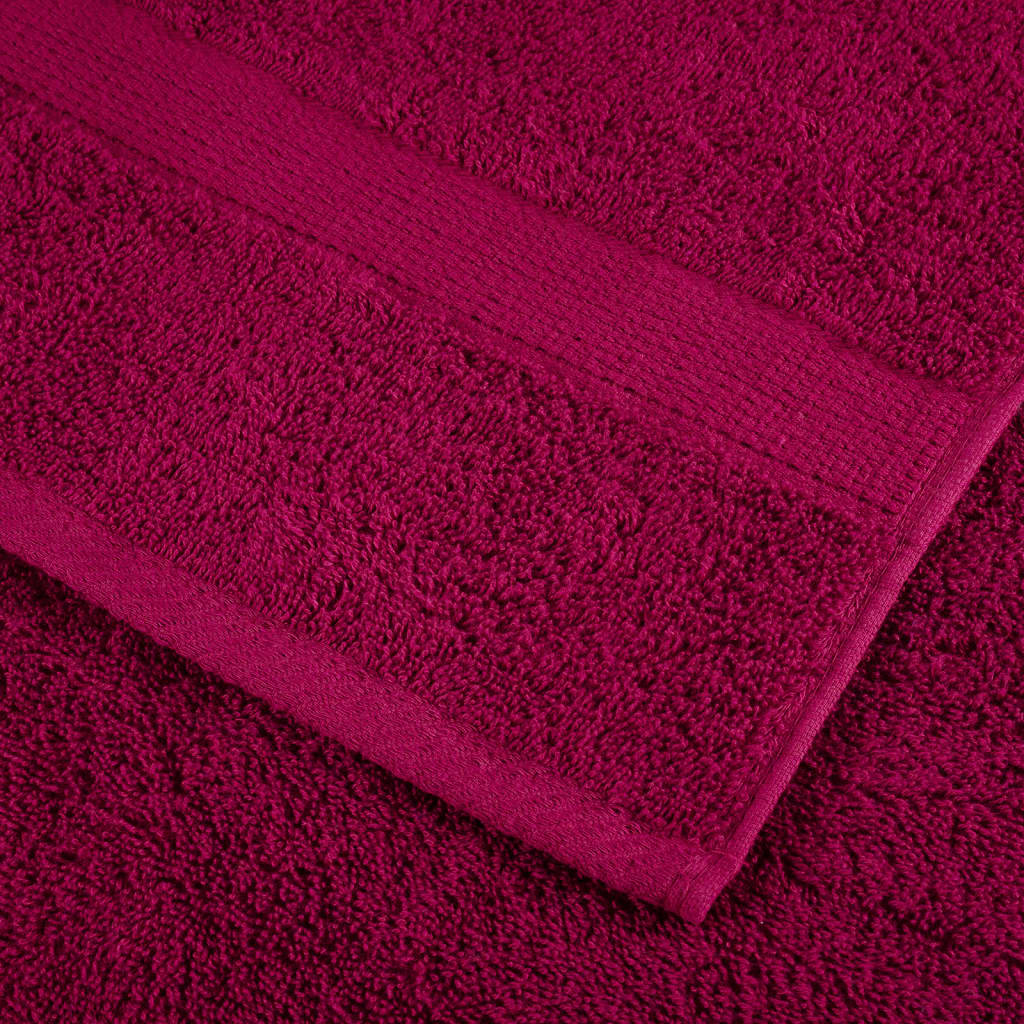 Premium Wash Towels SOLUND 2pcs Bordeaux 30x30cm 600gsm