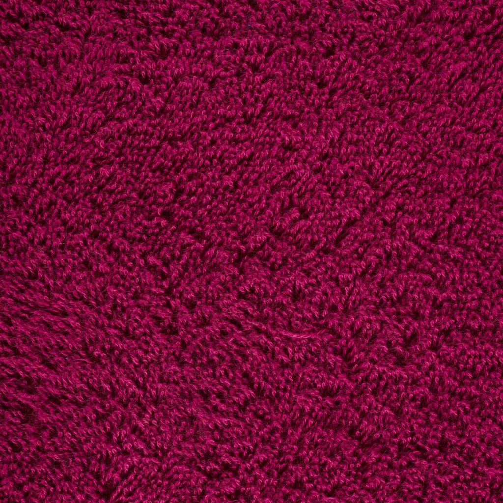 Premium Wash Towels SOLUND 10pcs Bordeaux 30x30cm 600gsm