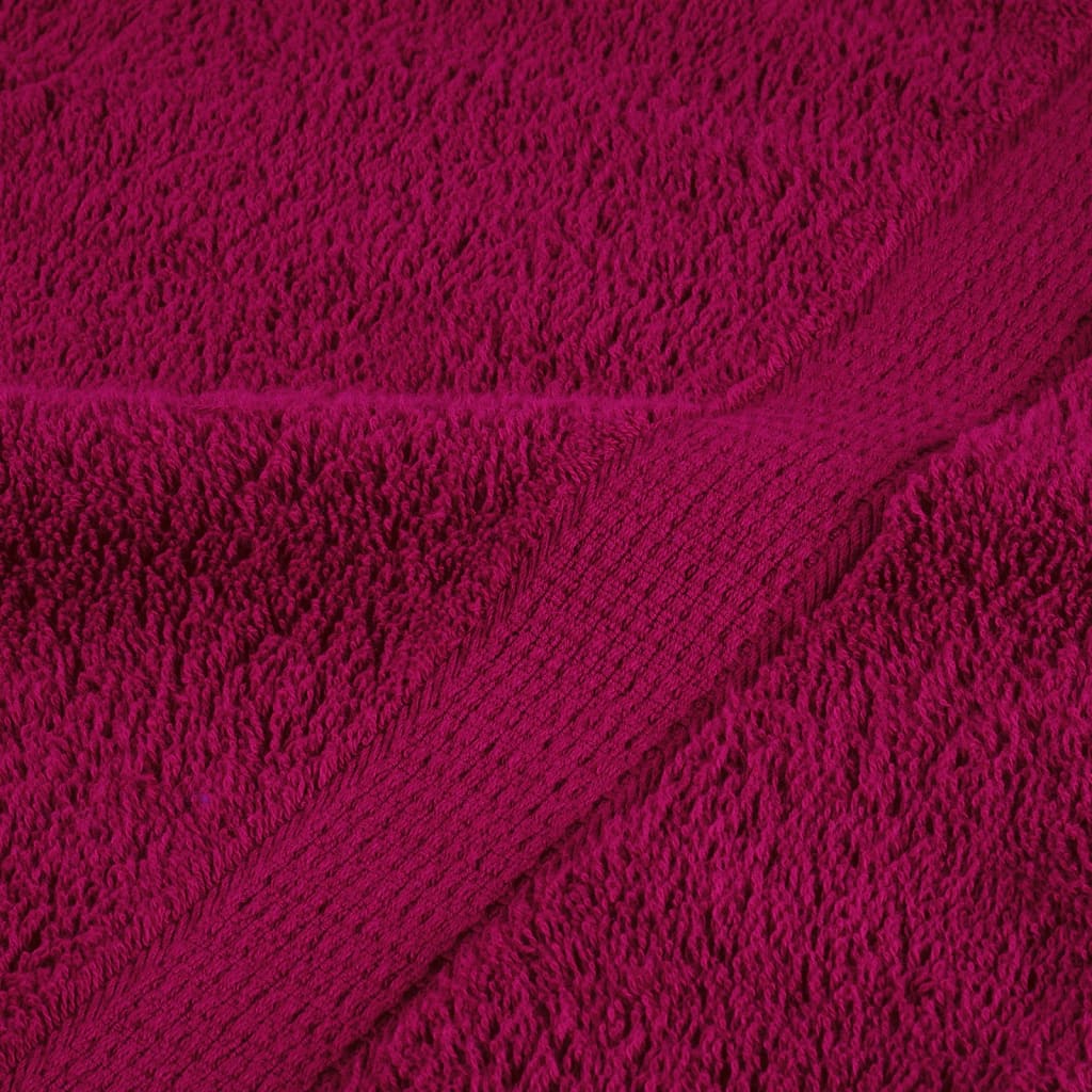 Premium Wash Towels SOLUND 10pcs Bordeaux 30x30cm 600gsm